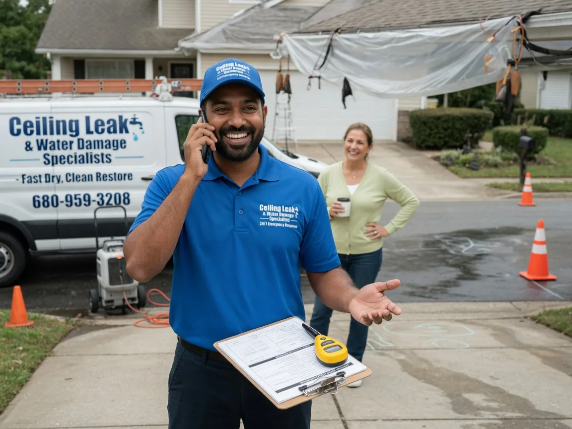 Ceiling Leak Cleanup Harrodsburg, KY FAQs